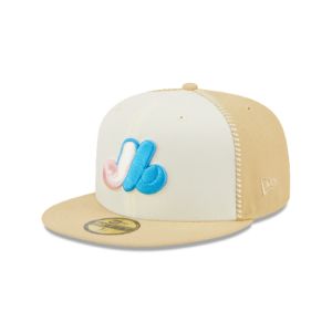 Montreal Expos Seam Stitch 59FIFTY Fitted Hat sold by New Era