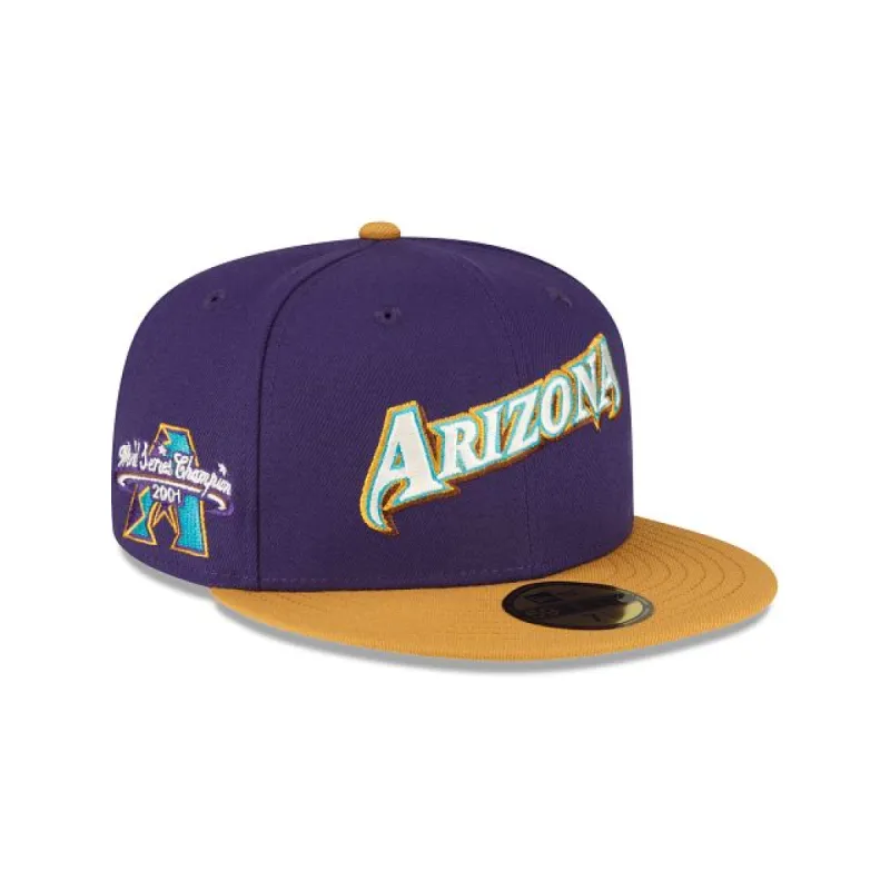 Just Caps Tan Tones Arizona Diamondbacks 59FIFTY Fitted Hat sold by New Era