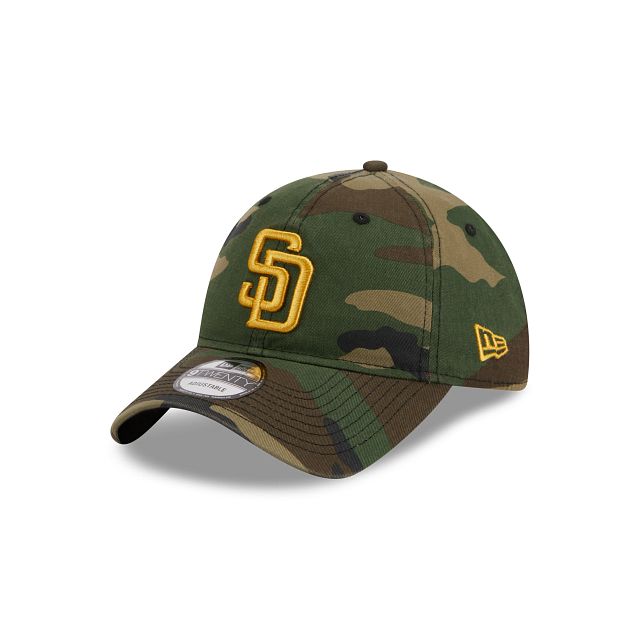San Diego Padres Camo 9TWENTY Adjustable Hat sold by New Era