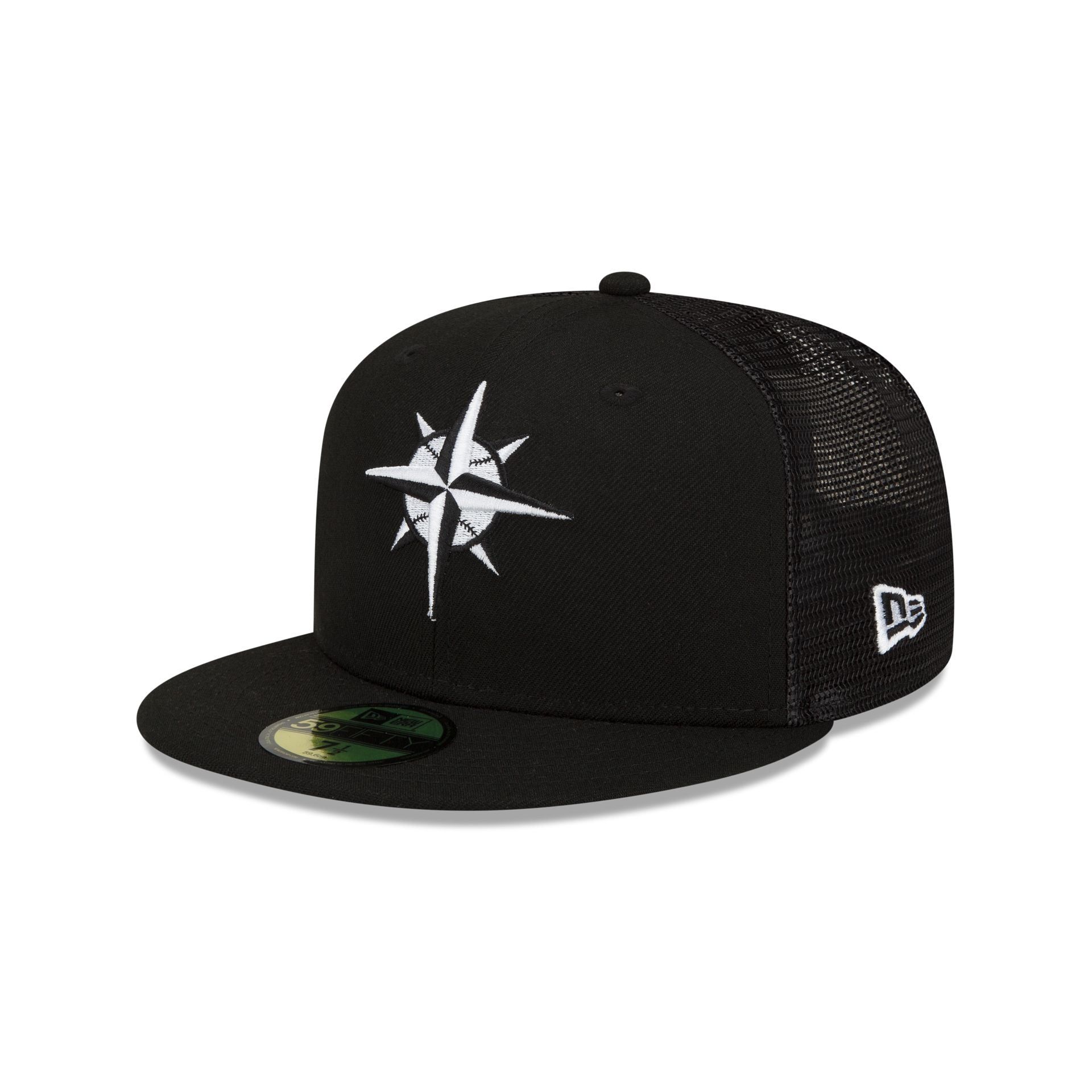 Seattle Mariners 2023 Batting Practice Black 59FIFTY Fitted Hat sold by New Era