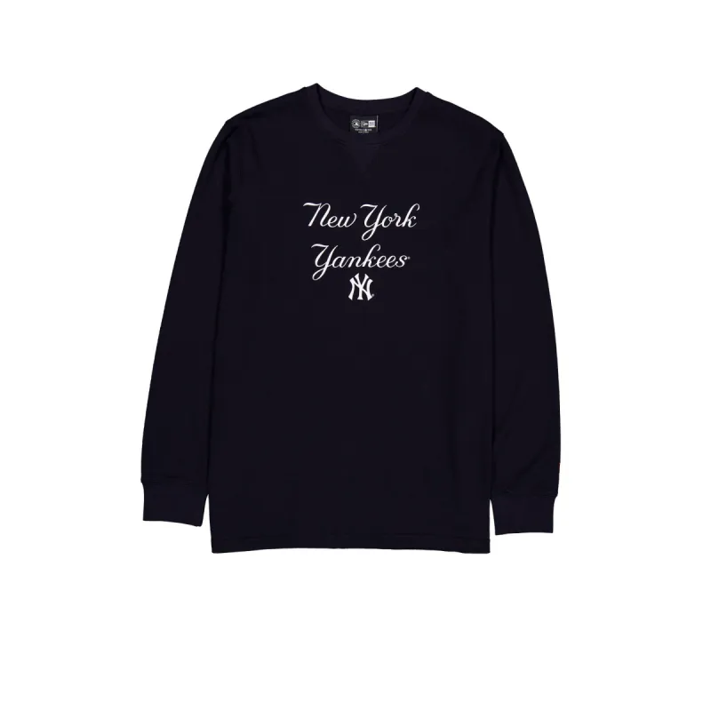New York Yankees Sport Night Long Sleeve T-Shirt sold by New Era