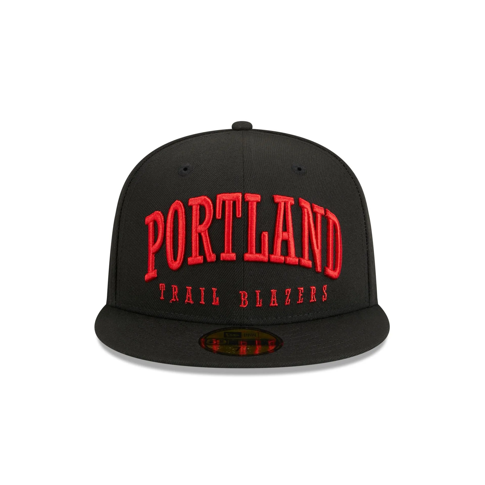 Portland Trail Blazers Sport Night Wordmark 59FIFTY Fitted Hat sold by New Era product image thumbnail 2