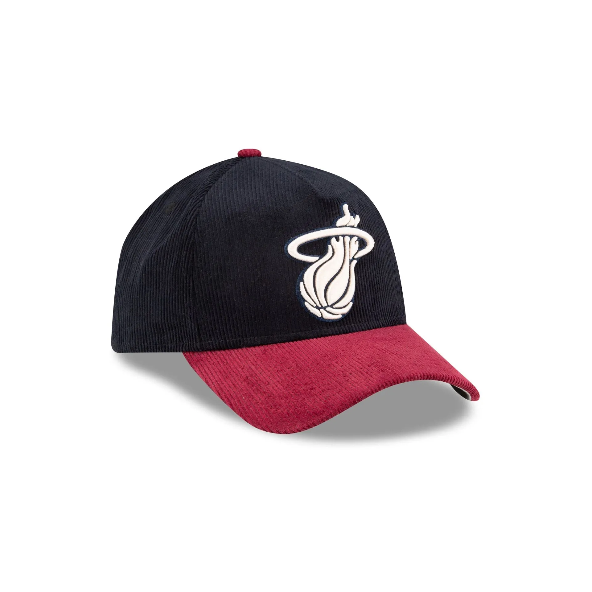 Miami Heat Navy Corduroy 9FORTY A-Frame Snapback Hat sold by New Era product image thumbnail 3