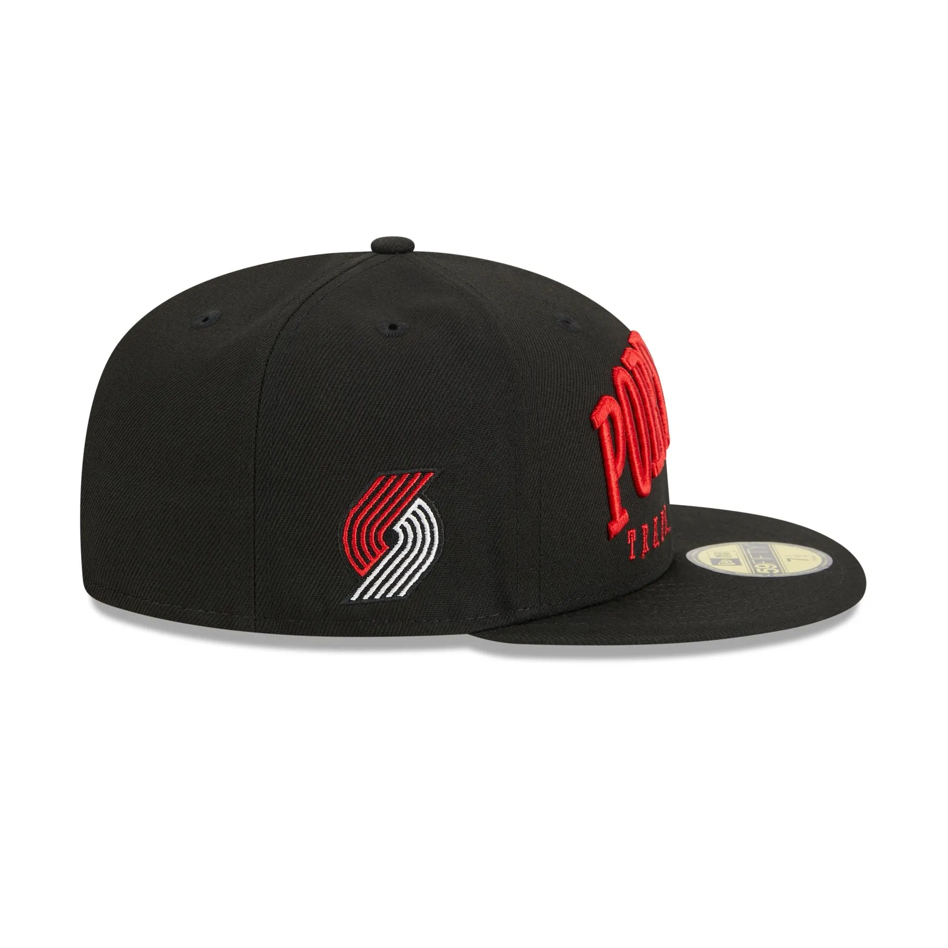 Portland Trail Blazers Sport Night Wordmark 59FIFTY Fitted Hat sold by New Era product image thumbnail 4