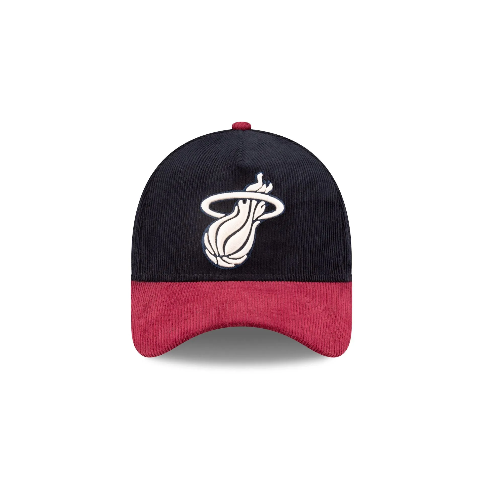 Miami Heat Navy Corduroy 9FORTY A-Frame Snapback Hat sold by New Era product image thumbnail 2