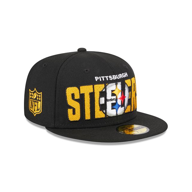 Pittsburgh Steelers 2023 Draft Alt 59FIFTY Fitted Hat sold by New Era