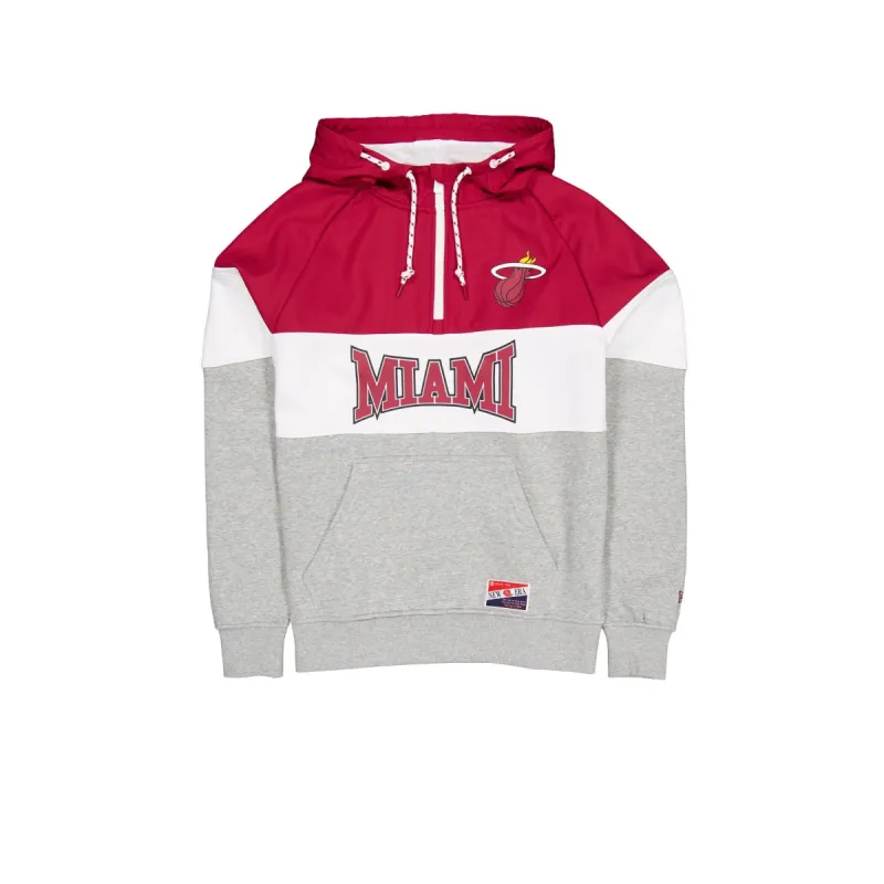 Miami Heat Throwback Color Block Hoodie sold by New Era