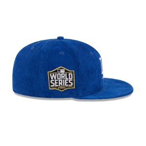 Los Angeles Dodgers Throwback Corduroy 59FIFTY Fitted Hat sold by New Era