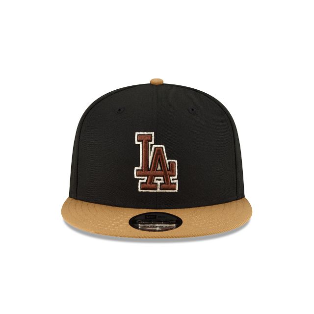 Los Angeles Dodgers Jet Black 9FIFTY Snapback Hat sold by New Era product image thumbnail 2