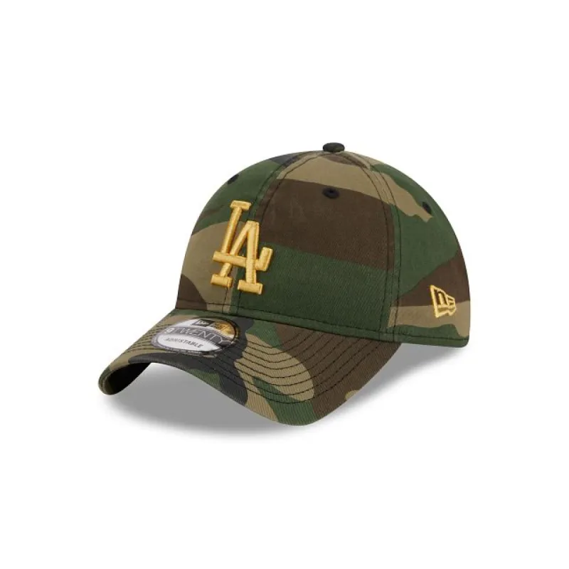 Los Angeles Dodgers Camo 9TWENTY Adjustable Hat sold by New Era