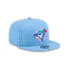 Toronto Blue Jays Sky Blue 9FIFTY Snapback Hat sold by New Era