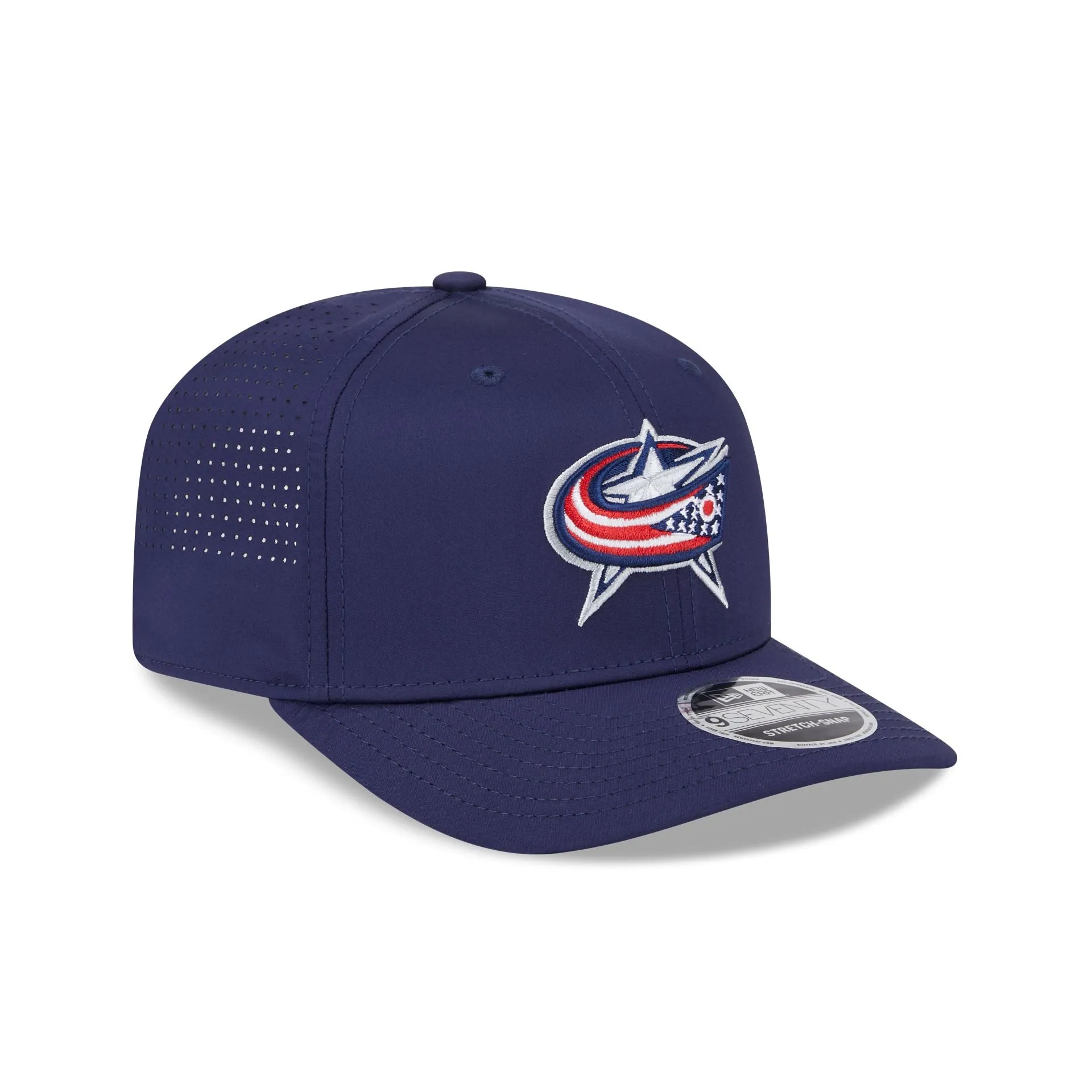 Columbus Blue Jackets Perform 9SEVENTY Stretch-Snap Hat sold by New Era product image thumbnail 3