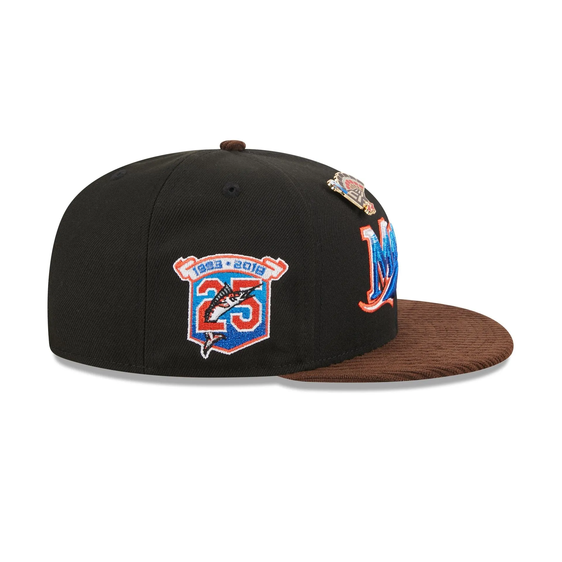 Miami Marlins Feathered Cord 59FIFTY Fitted Hat sold by New Era product image thumbnail 4