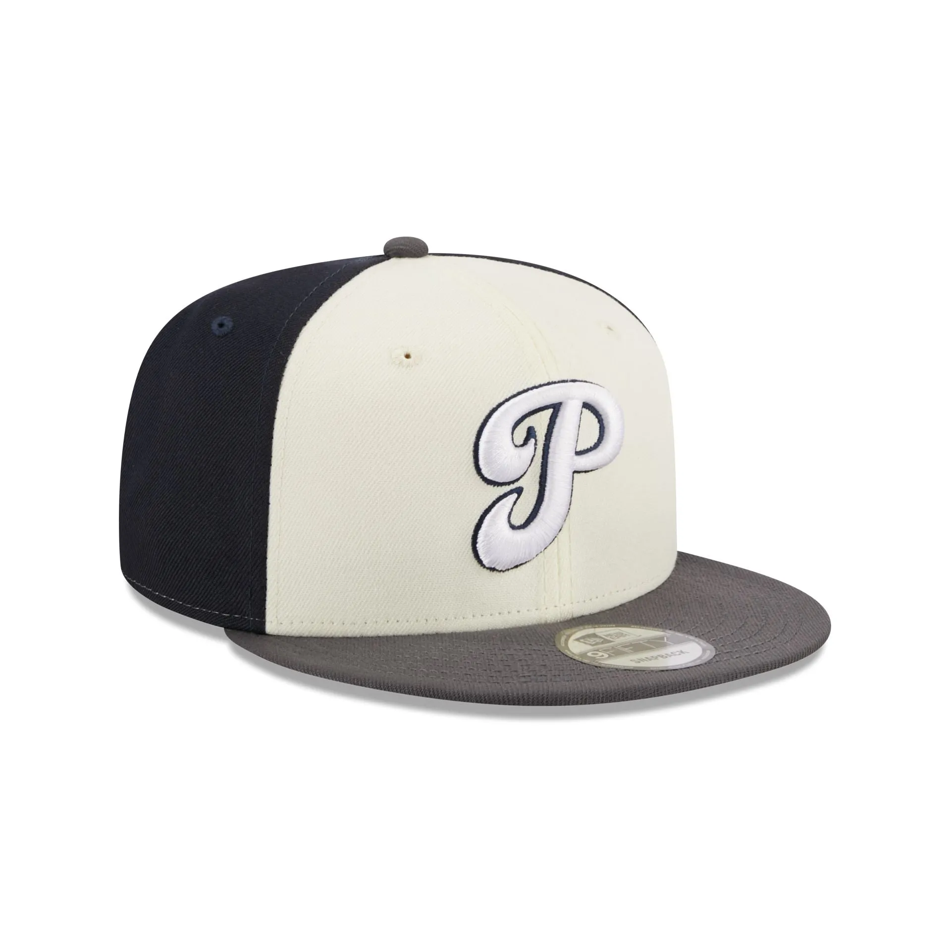 Philadelphia Phillies Graphite Visor 9FIFTY Snapback Hat sold by New Era product image thumbnail 3