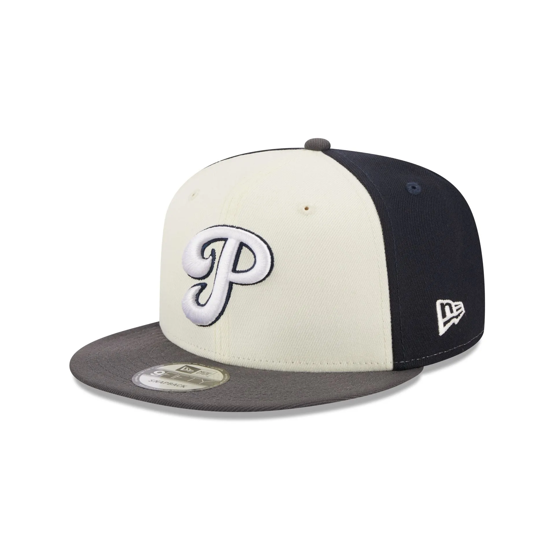 Philadelphia Phillies Graphite Visor 9FIFTY Snapback Hat sold by New Era