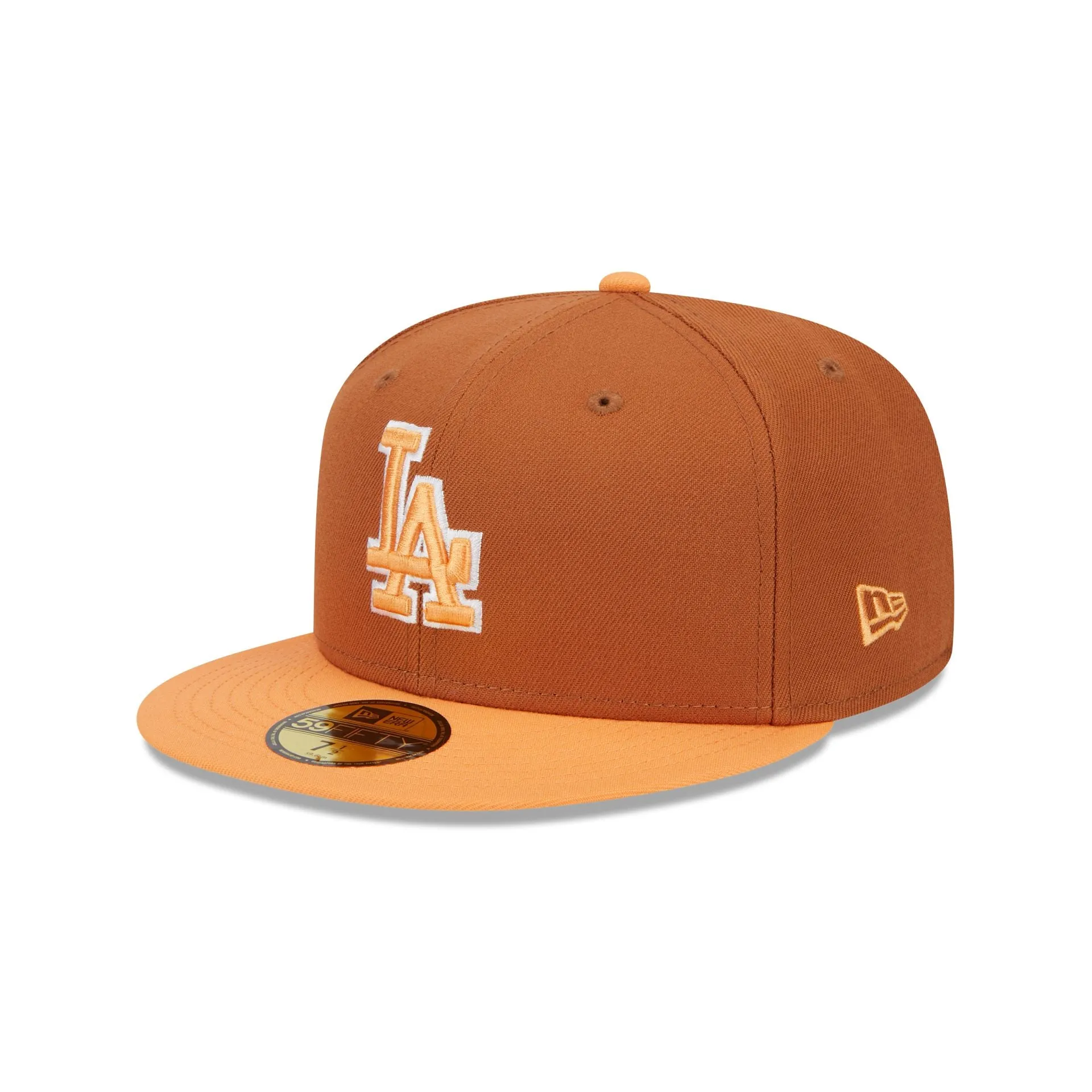 Los Angeles Dodgers Color Pack Earthy Brown 59FIFTY Fitted Hat sold by New Era