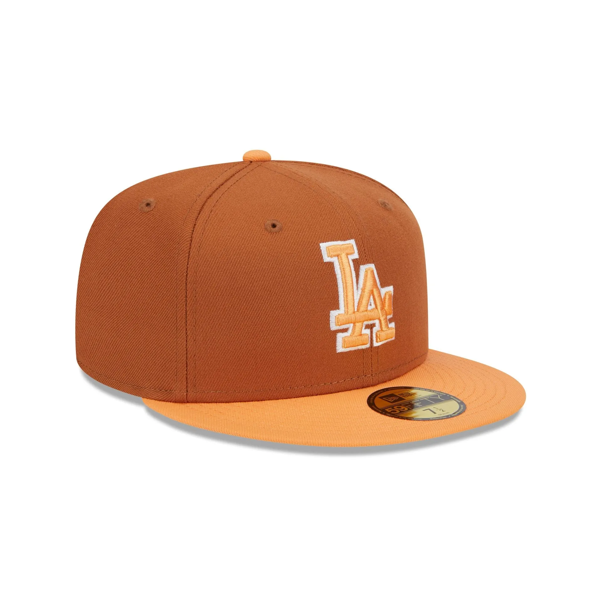 Los Angeles Dodgers Color Pack Earthy Brown 59FIFTY Fitted Hat sold by New Era product image thumbnail 3