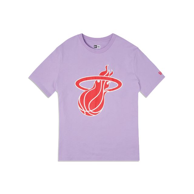 Miami Heat Color Pack Purple T-Shirt sold by New Era