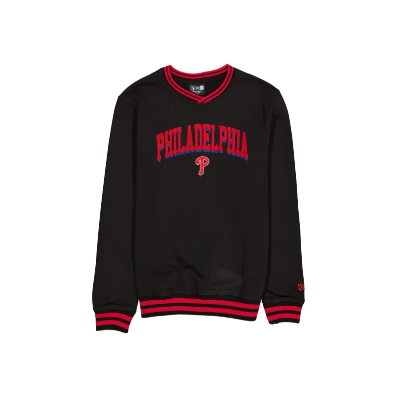 Philadelphia Phillies Sport Night Black Crewneck sold by New Era