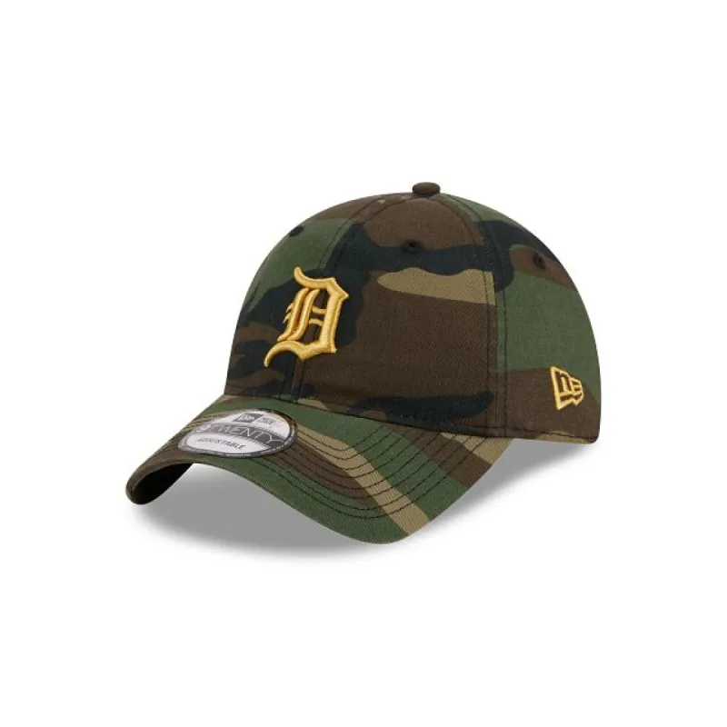 Detroit Tigers Camo 9TWENTY Adjustable Hat sold by New Era