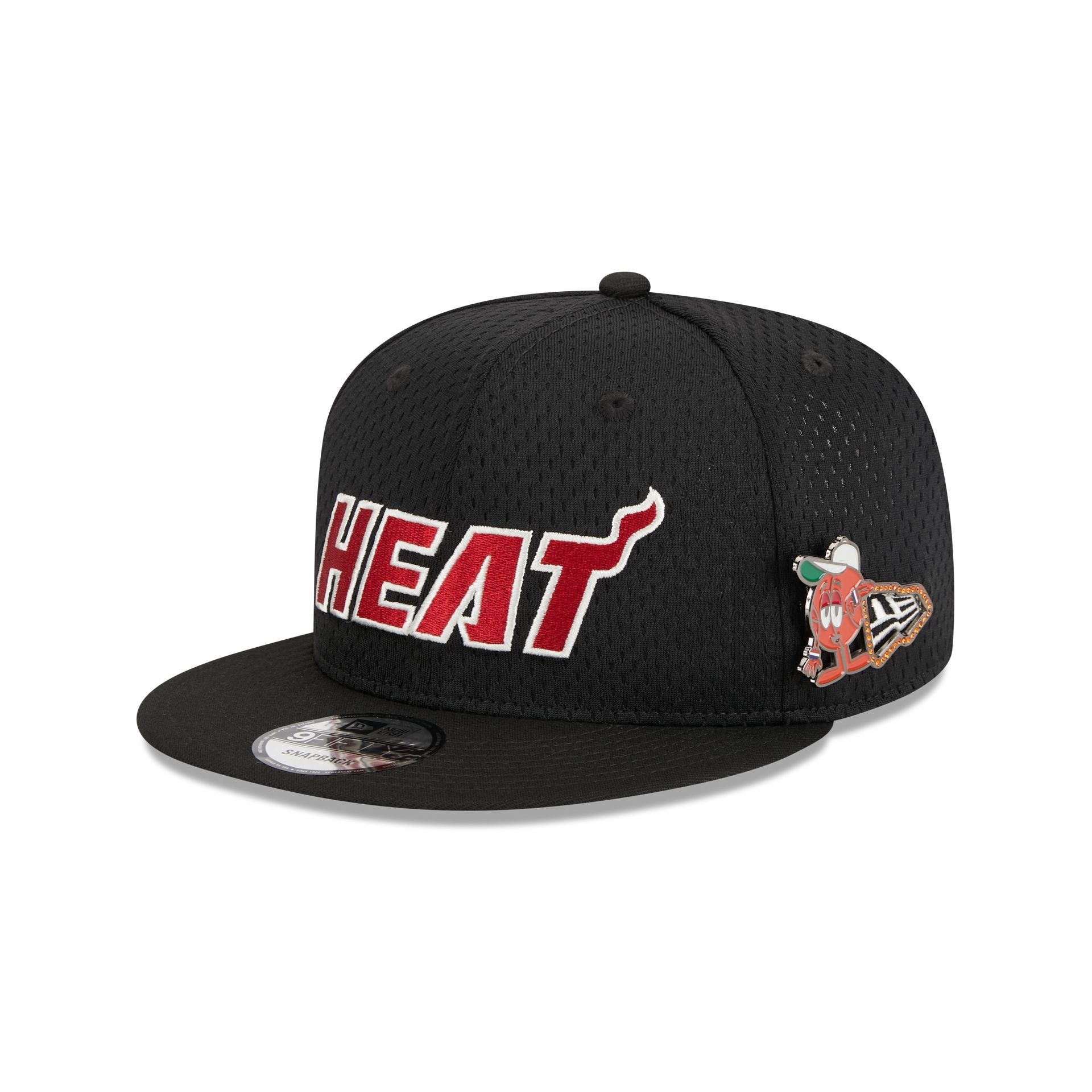 Miami Heat Post-Up Pin 9FIFTY Snapback Hat sold by New Era