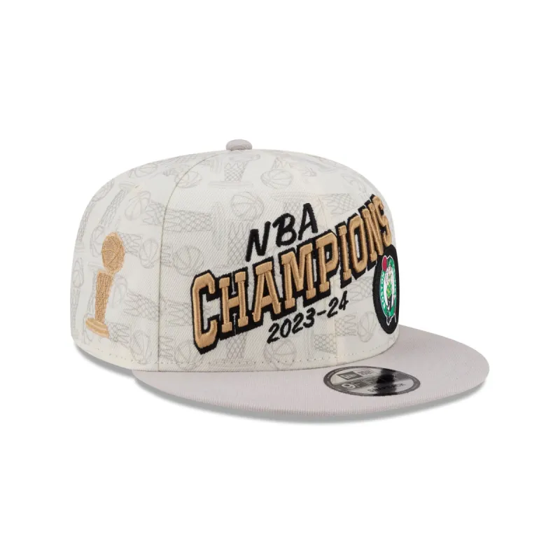 Boston Celtics 2024 NBA Champions Edition Locker Room 9FIFTY Snapback Hat sold by New Era