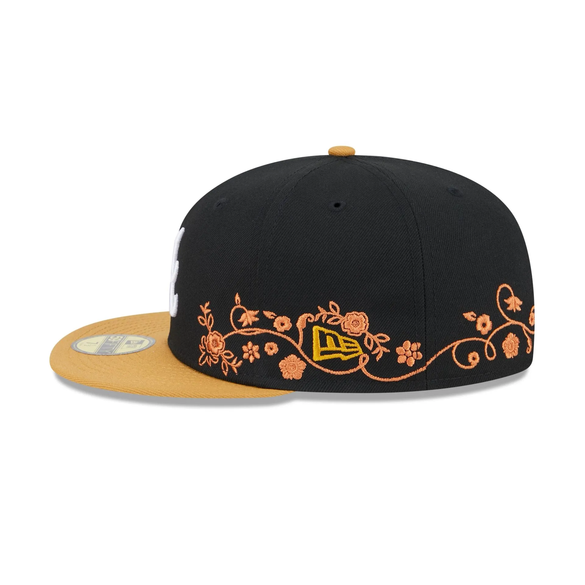 Atlanta Braves Floral Vine 59FIFTY Fitted Hat sold by New Era product image thumbnail 4