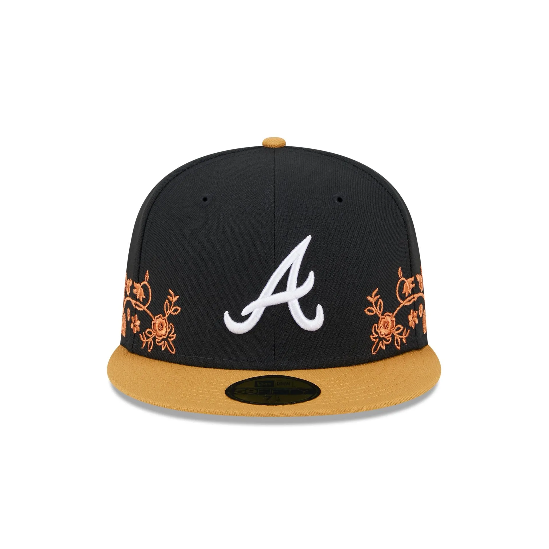 Atlanta Braves Floral Vine 59FIFTY Fitted Hat sold by New Era product image thumbnail 2