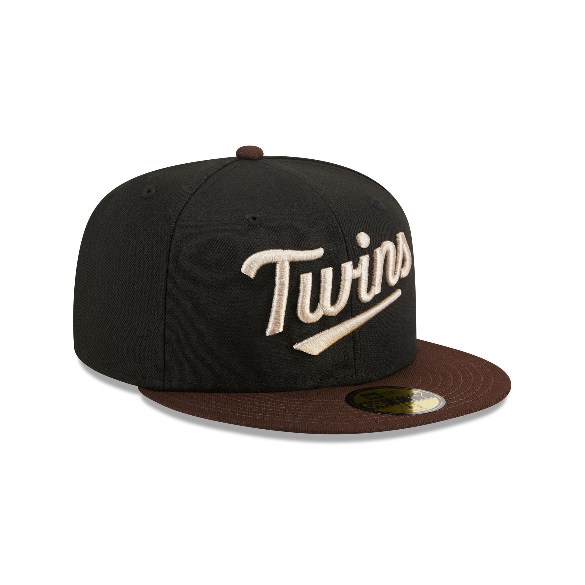 Minnesota Twins Chocolate Visor 59FIFTY Fitted Hat sold by New Era product image thumbnail 3