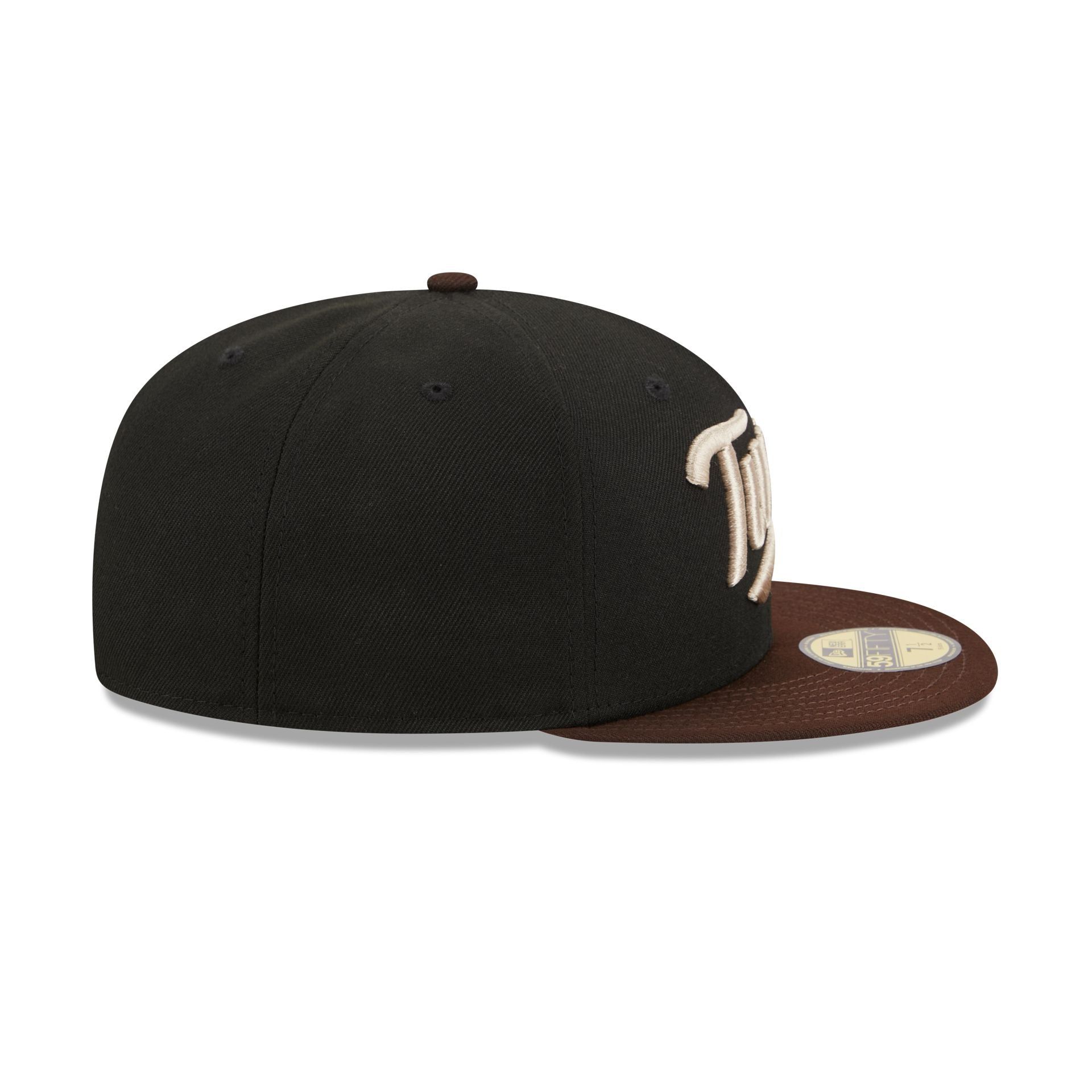Minnesota Twins Chocolate Visor 59FIFTY Fitted Hat sold by New Era product image thumbnail 5