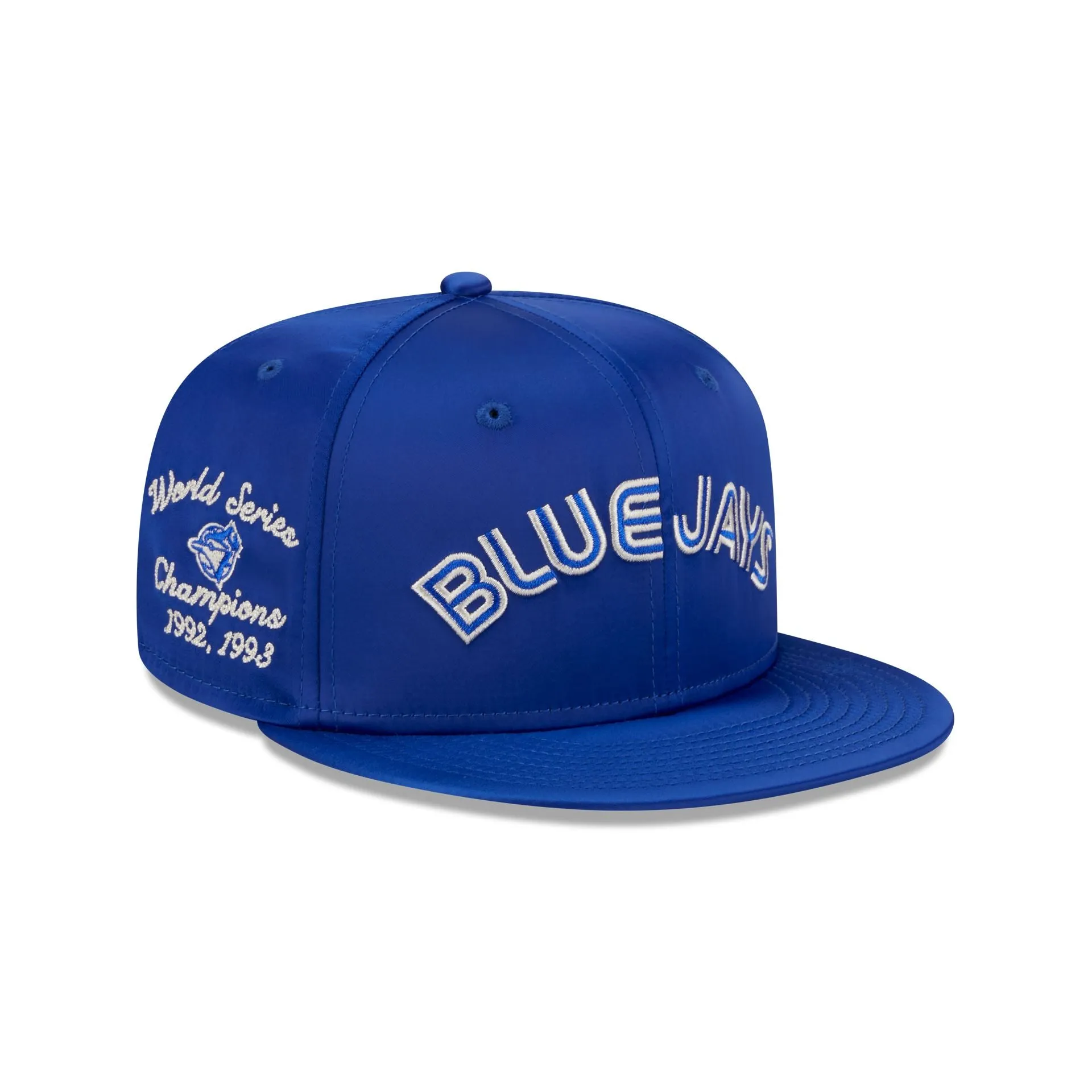 Toronto Blue Jays Satin Script 9FIFTY Snapback Hat sold by New Era