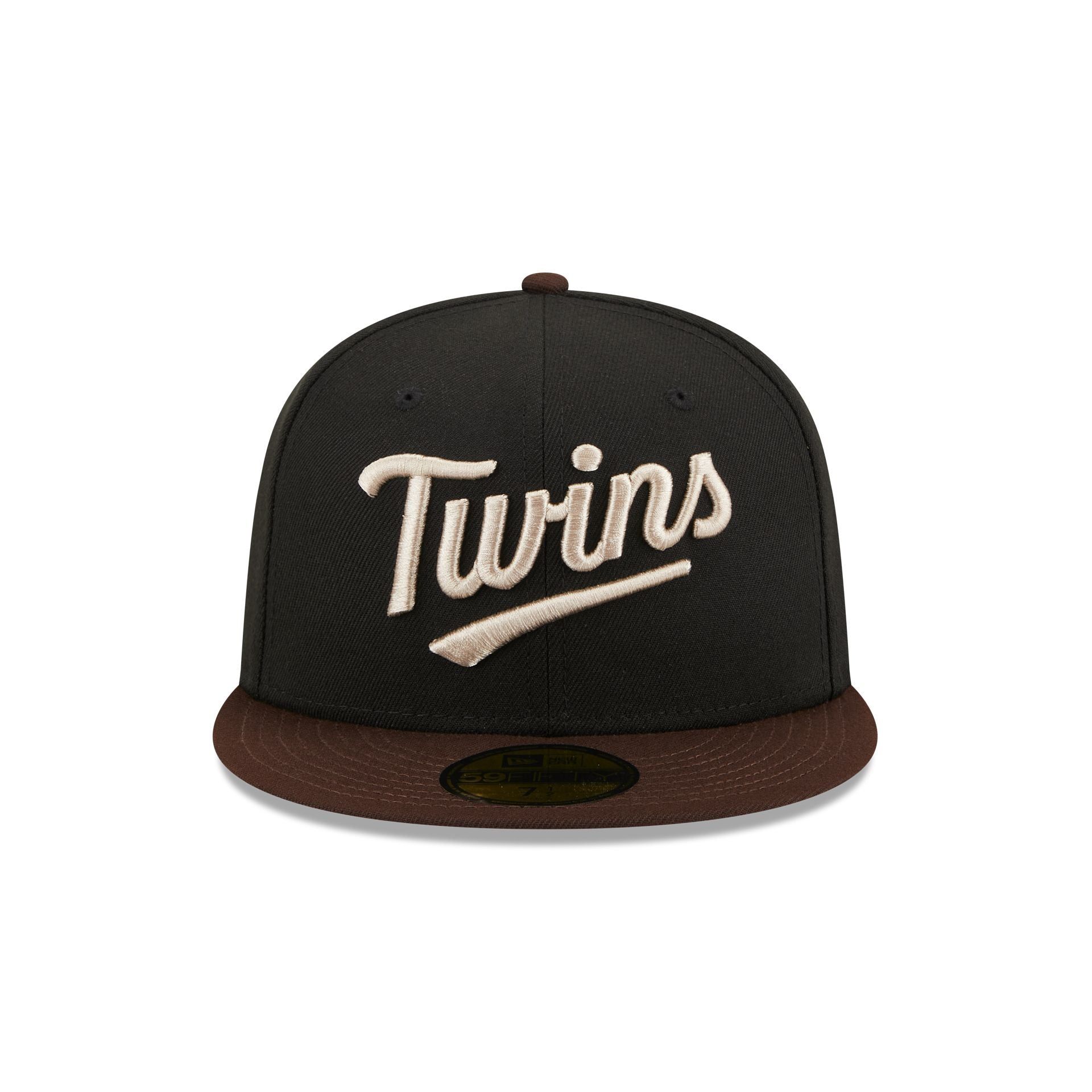 Minnesota Twins Chocolate Visor 59FIFTY Fitted Hat sold by New Era product image thumbnail 2