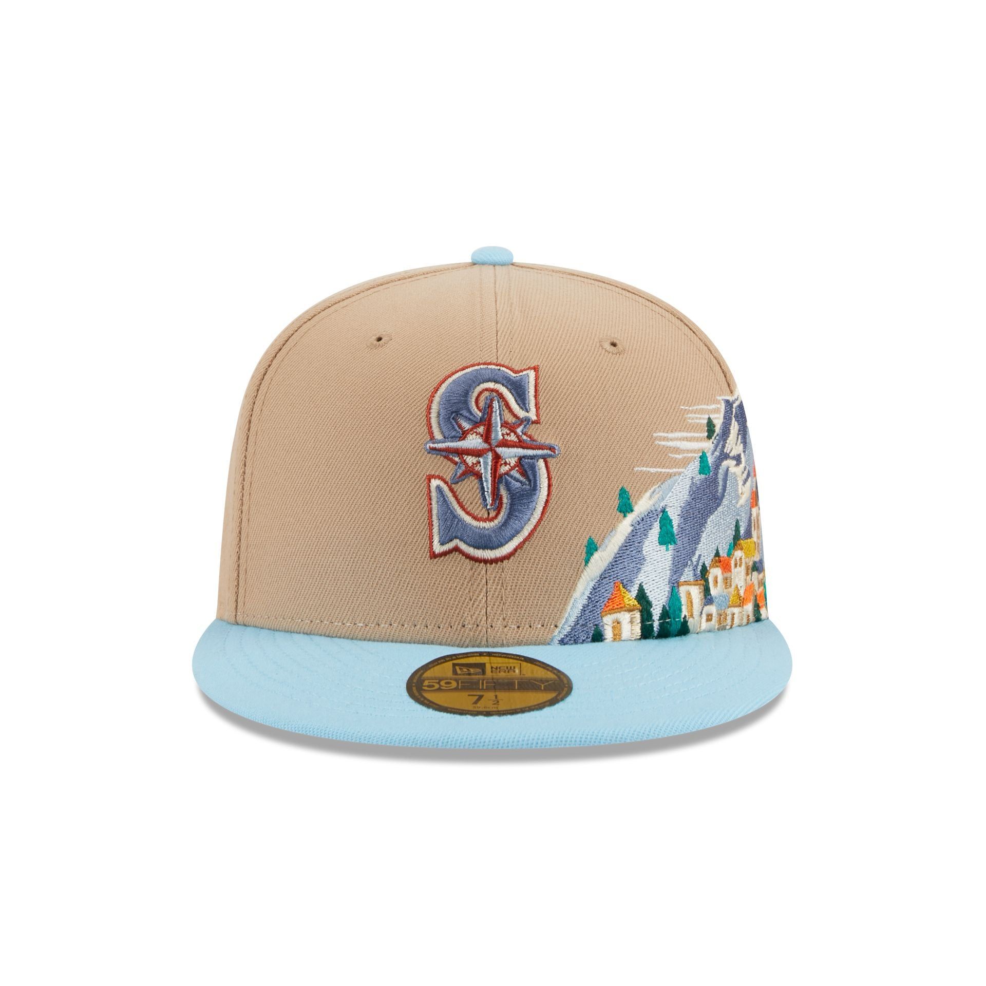 Seattle Mariners Snowcapped 59FIFTY Fitted Hat sold by New Era product image thumbnail 2