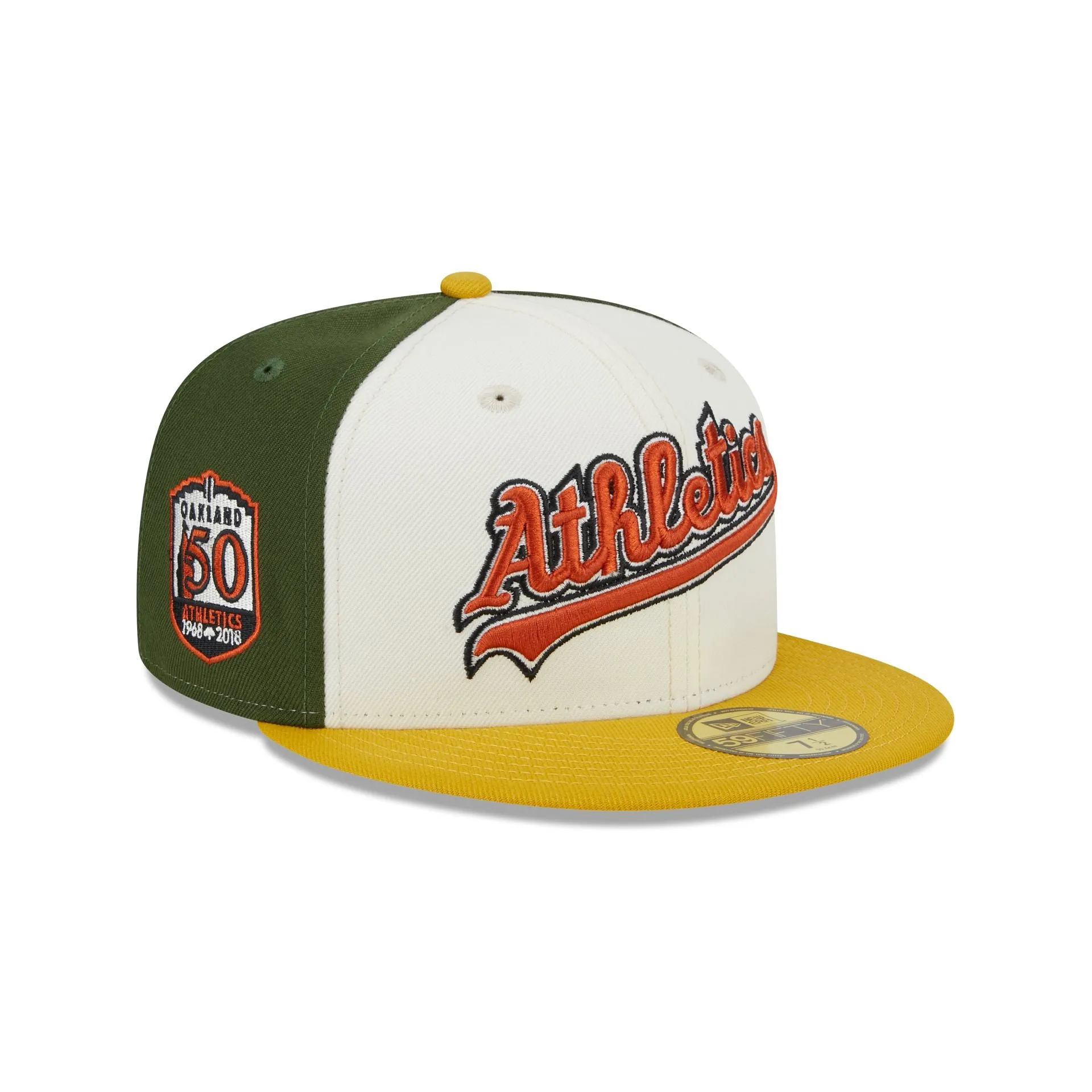 Oakland Athletics Two Tone Honey 59FIFTY Fitted Hat sold by New Era