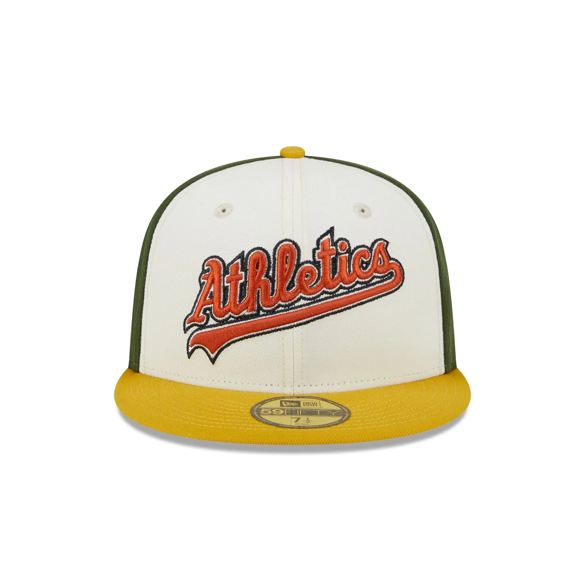 Oakland Athletics Two Tone Honey 59FIFTY Fitted Hat sold by New Era product image thumbnail 2
