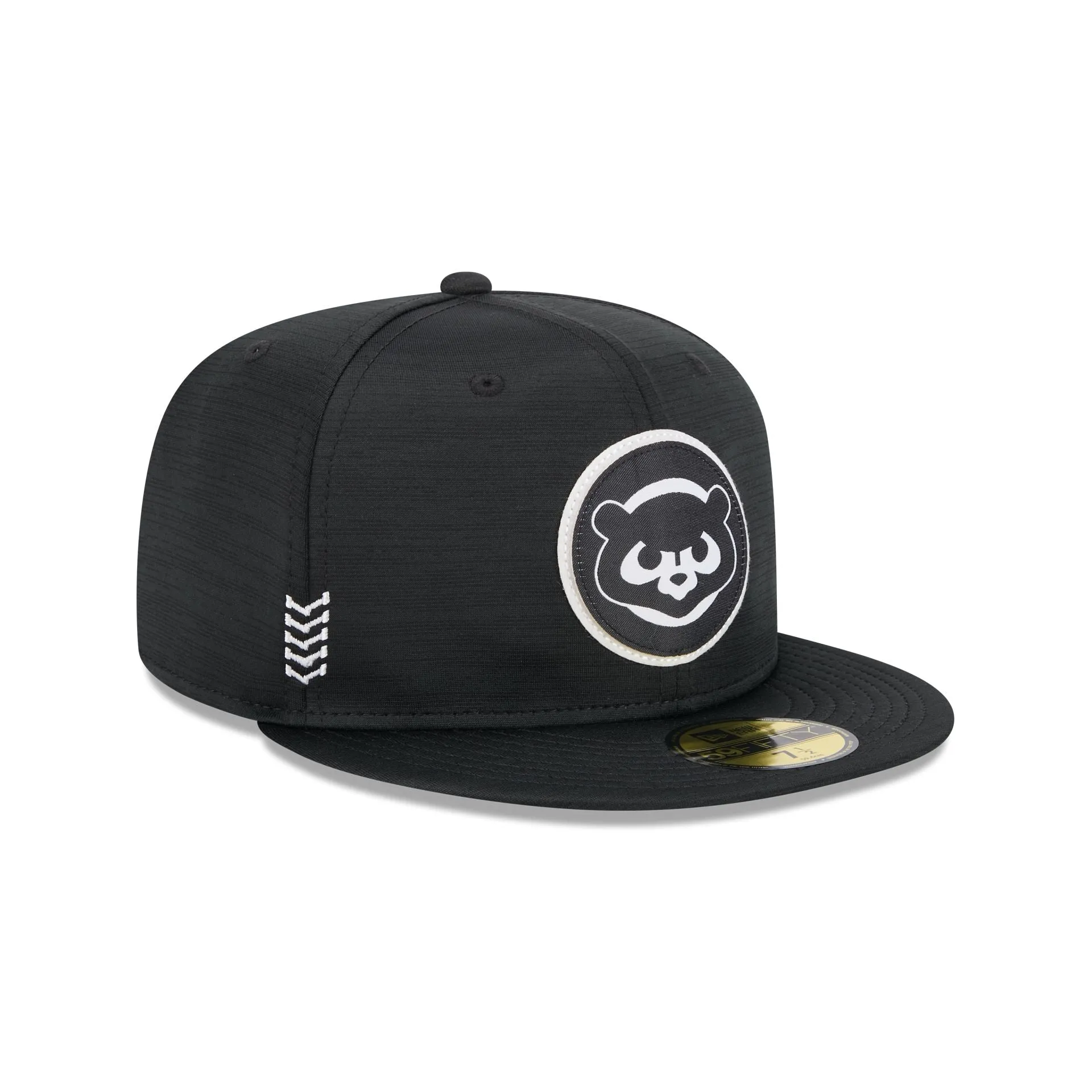 Chicago Cubs 2024 Clubhouse Black 59FIFTY Fitted Hat sold by New Era product image thumbnail 3