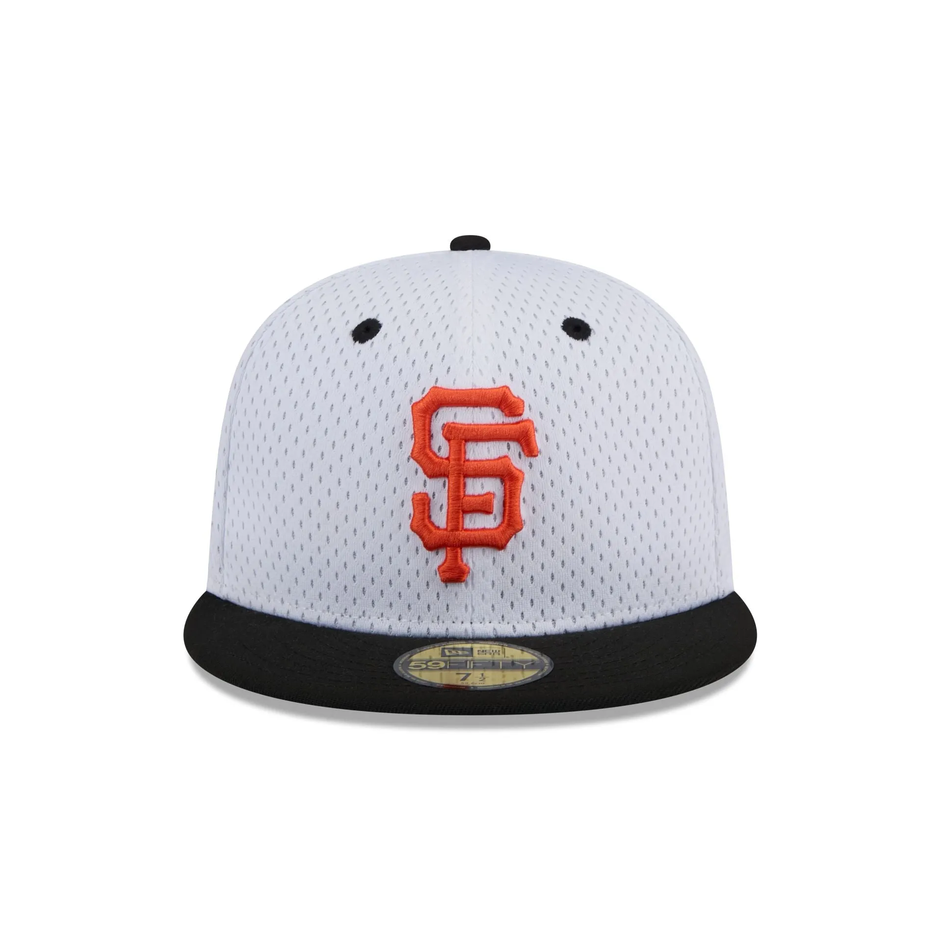 San Francisco Giants Throwback Mesh 59FIFTY Fitted Hat sold by New Era product image thumbnail 2
