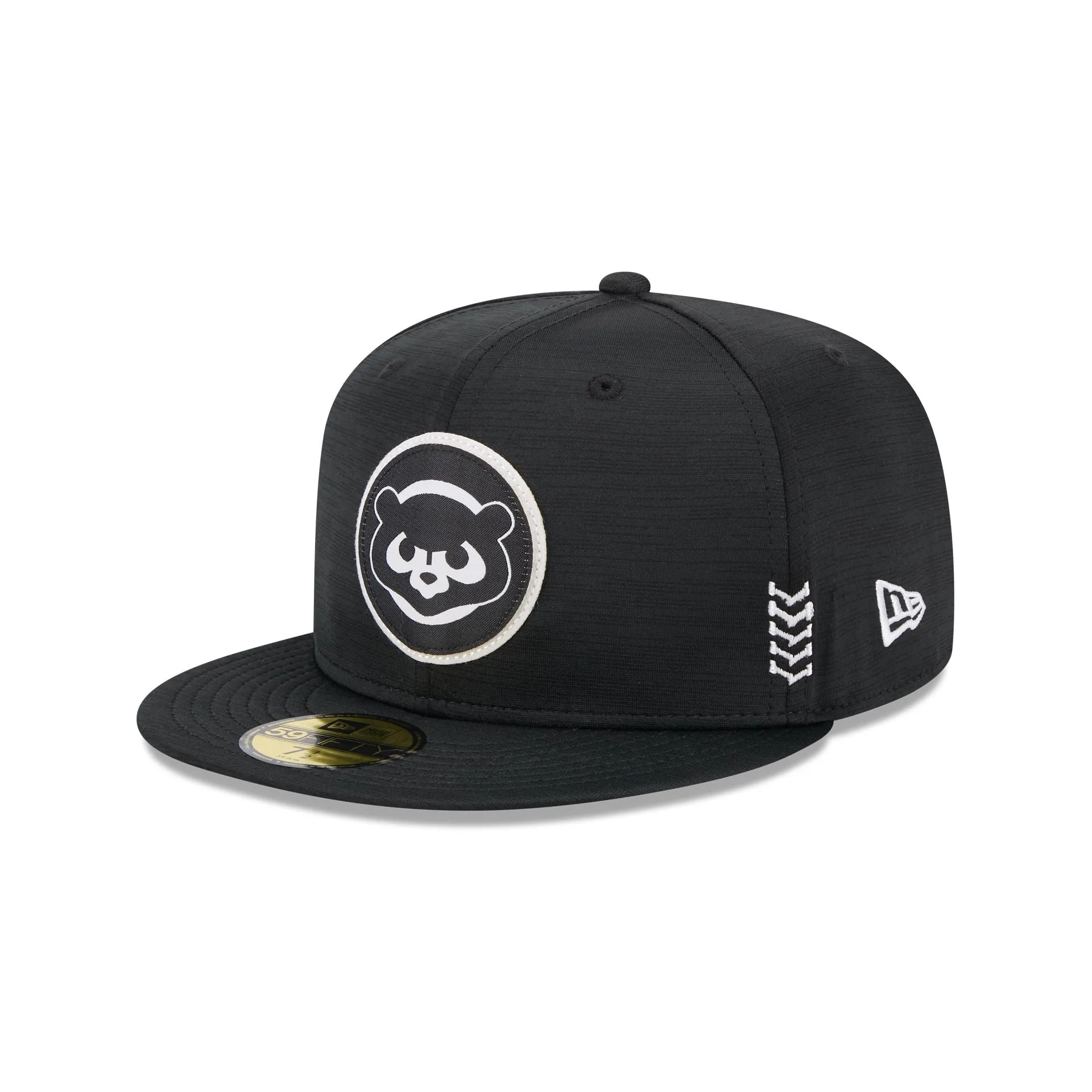 Chicago Cubs 2024 Clubhouse Black 59FIFTY Fitted Hat sold by New Era