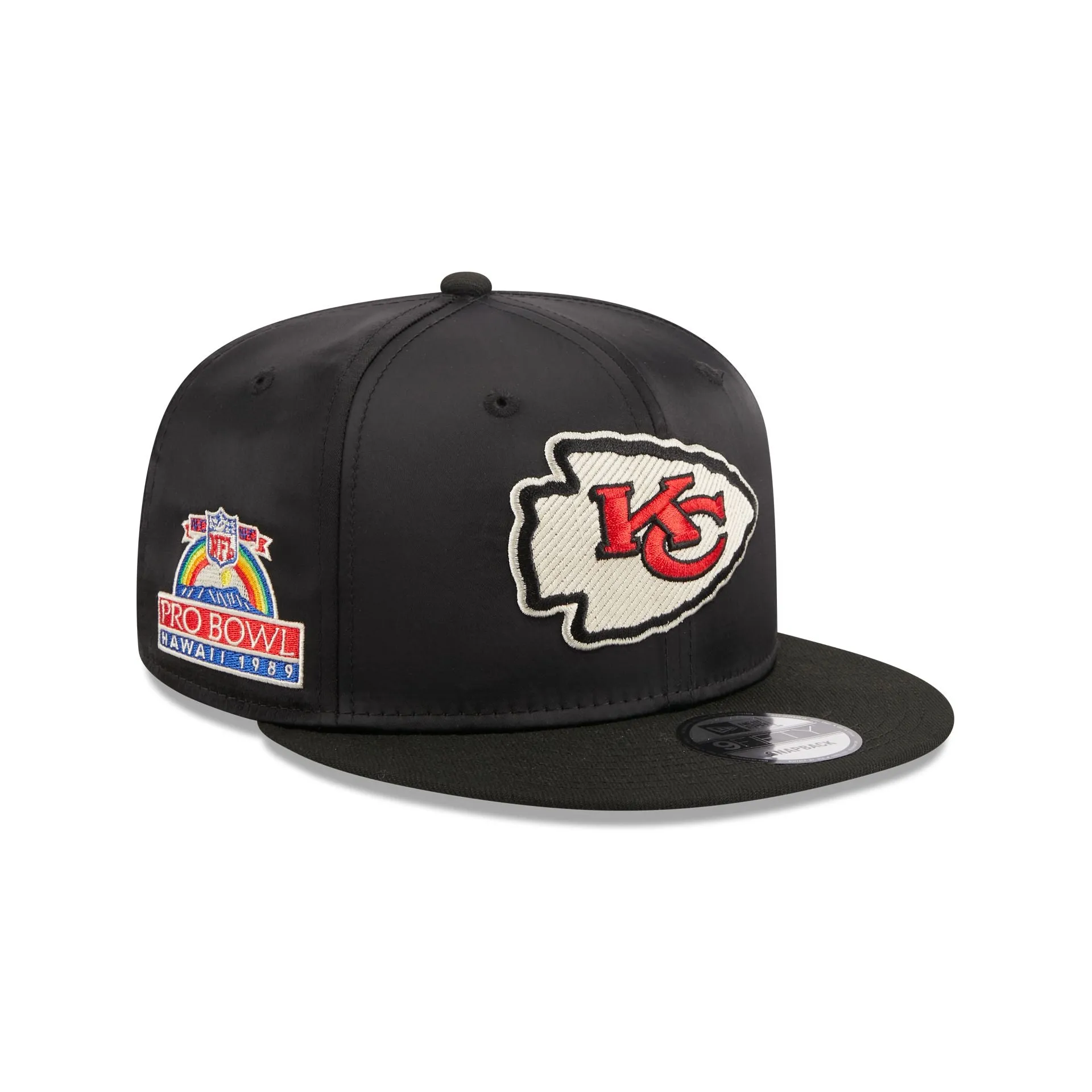 Kansas City Chiefs Satin 9FIFTY Snapback Hat sold by New Era