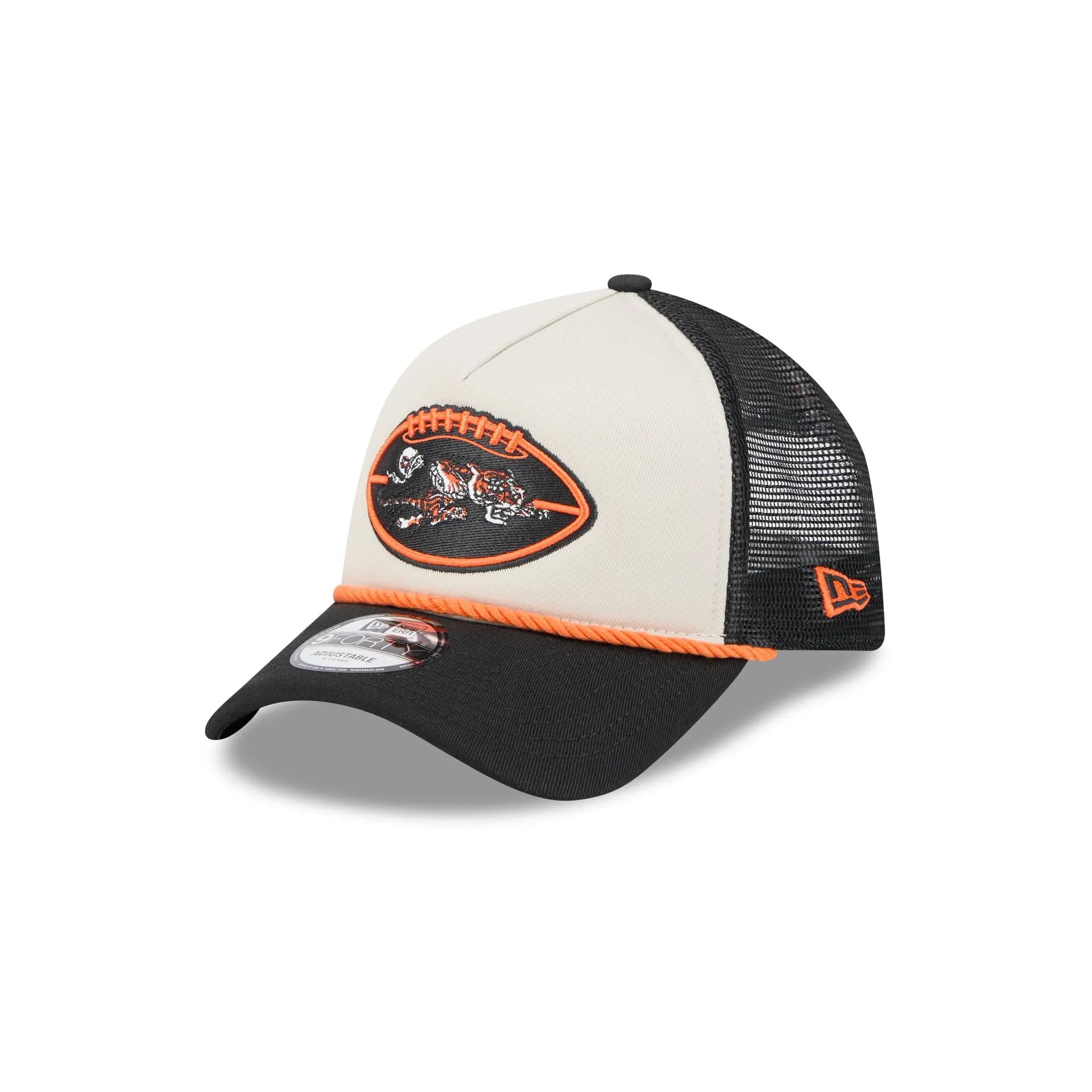 Cincinnati Bengals 2024 Historic Sideline 9FORTY A-Frame Snapback Hat sold by New Era