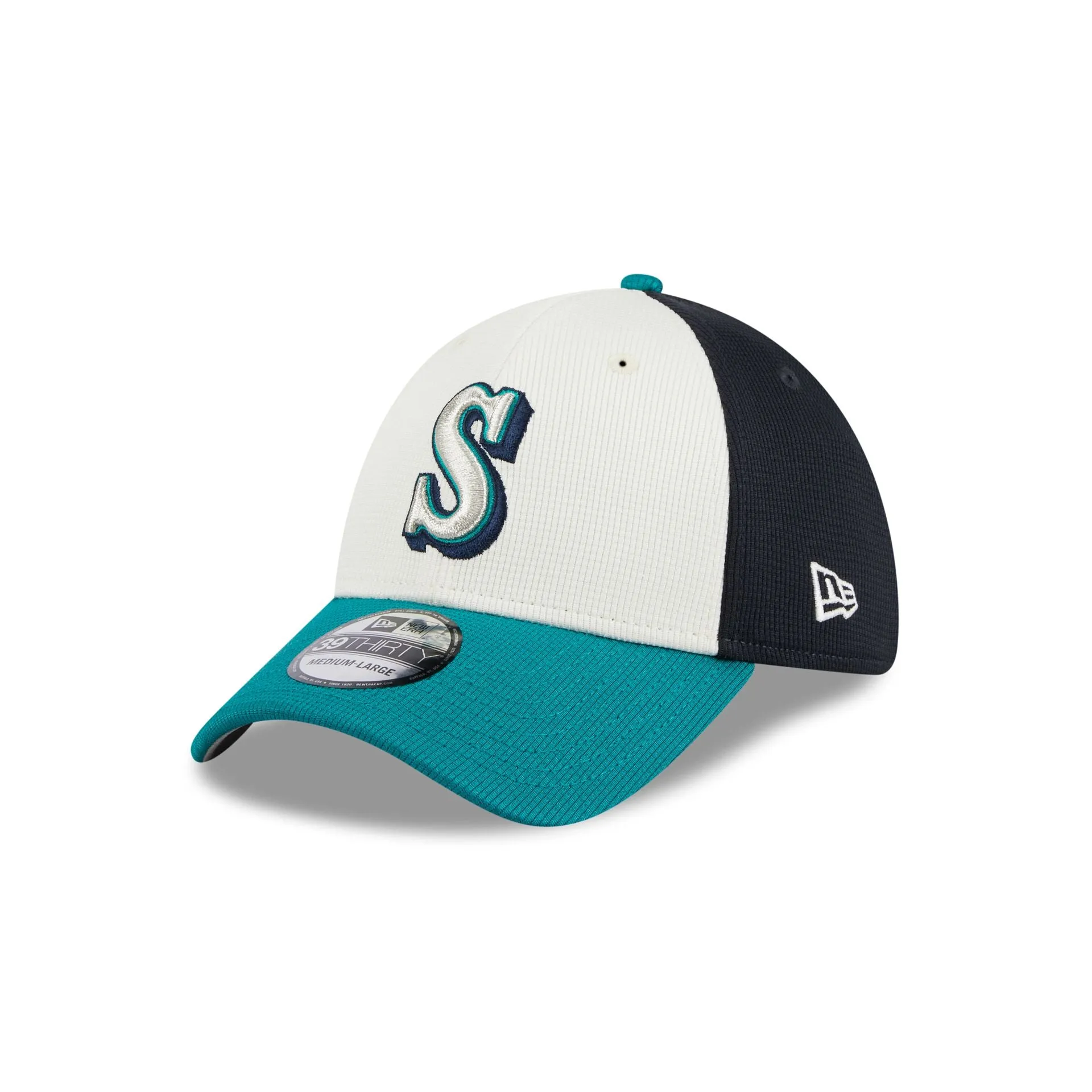 Seattle Mariners 2024 Batting Practice 39THIRTY Stretch Fit Hat sold by New Era