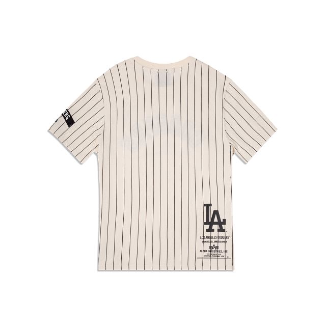 Alpha Industries X Los Angeles Dodgers Striped T-Shirt sold by New Era product image thumbnail 2