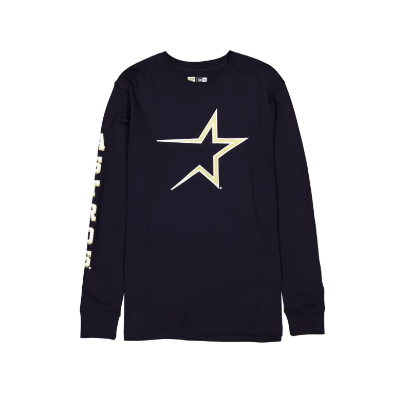 Houston Astros Game Day Long Sleeve T-Shirt sold by New Era
