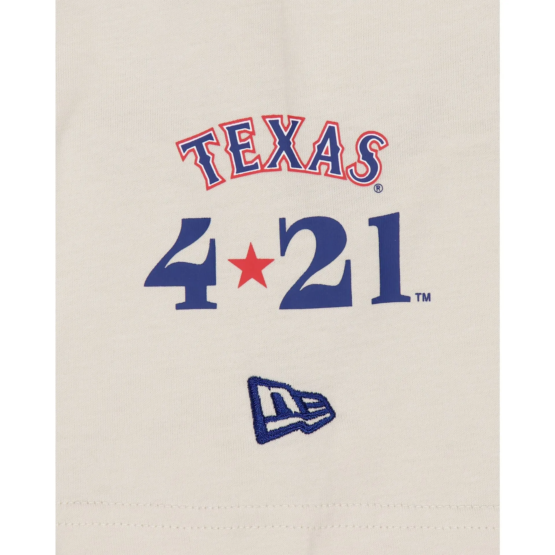 Texas Rangers City Connect White T-Shirt sold by New Era product image thumbnail 4
