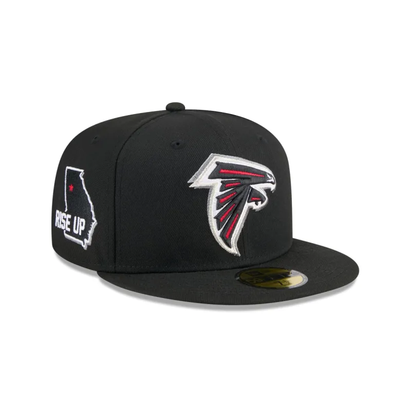 Atlanta Falcons 2024 Draft 59FIFTY Fitted Hat sold by New Era