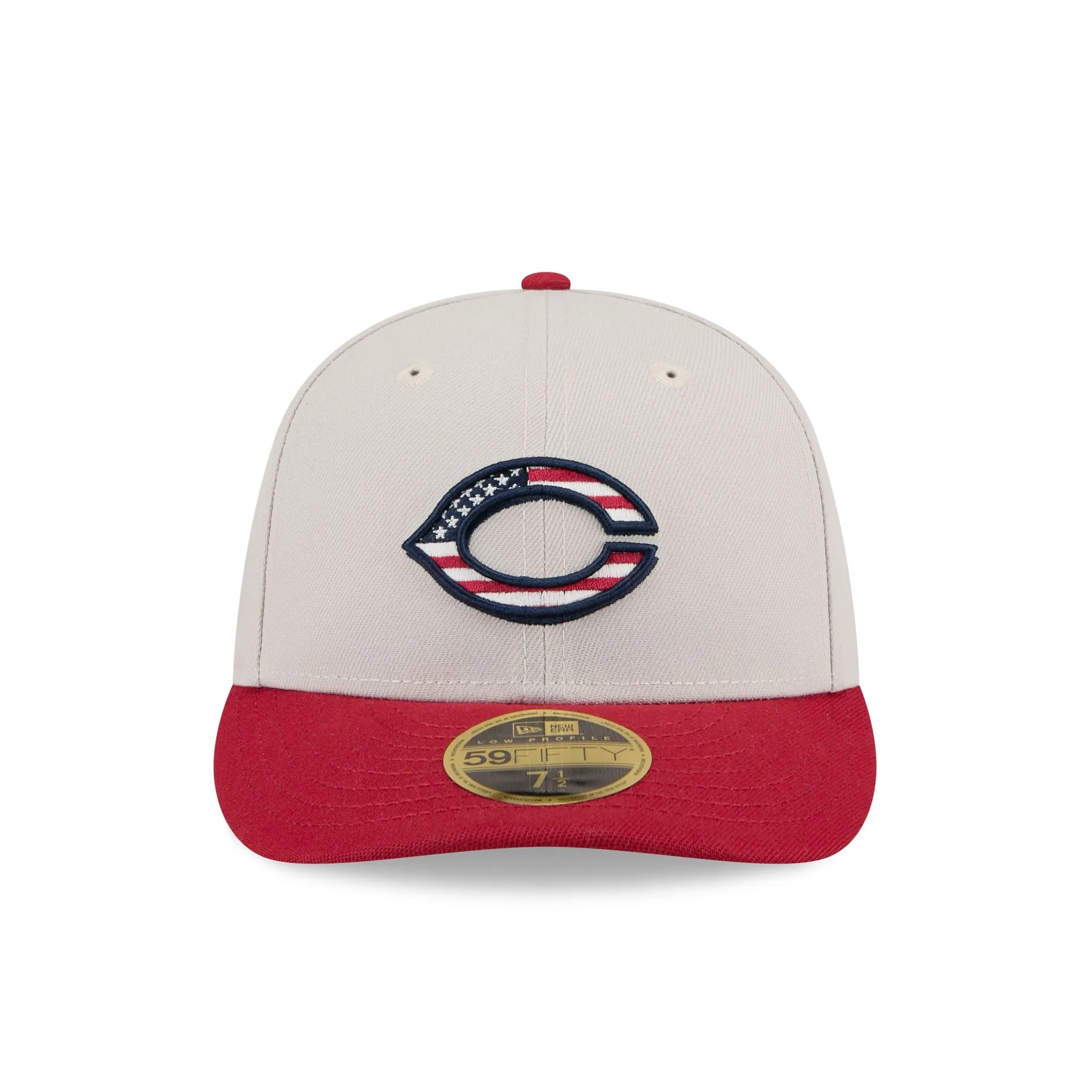 Cincinnati Reds Independence Day 2024 Low Profile 59FIFTY Fitted Hat sold by New Era product image thumbnail 2
