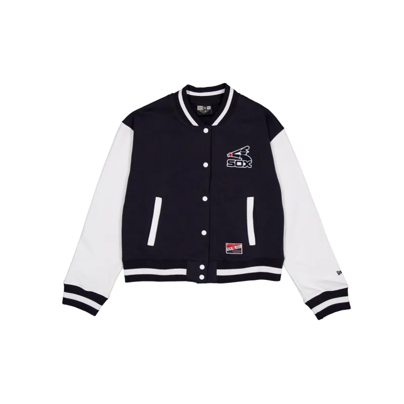 Chicago White Sox Throwback Fleece Women's Jacket sold by New Era
