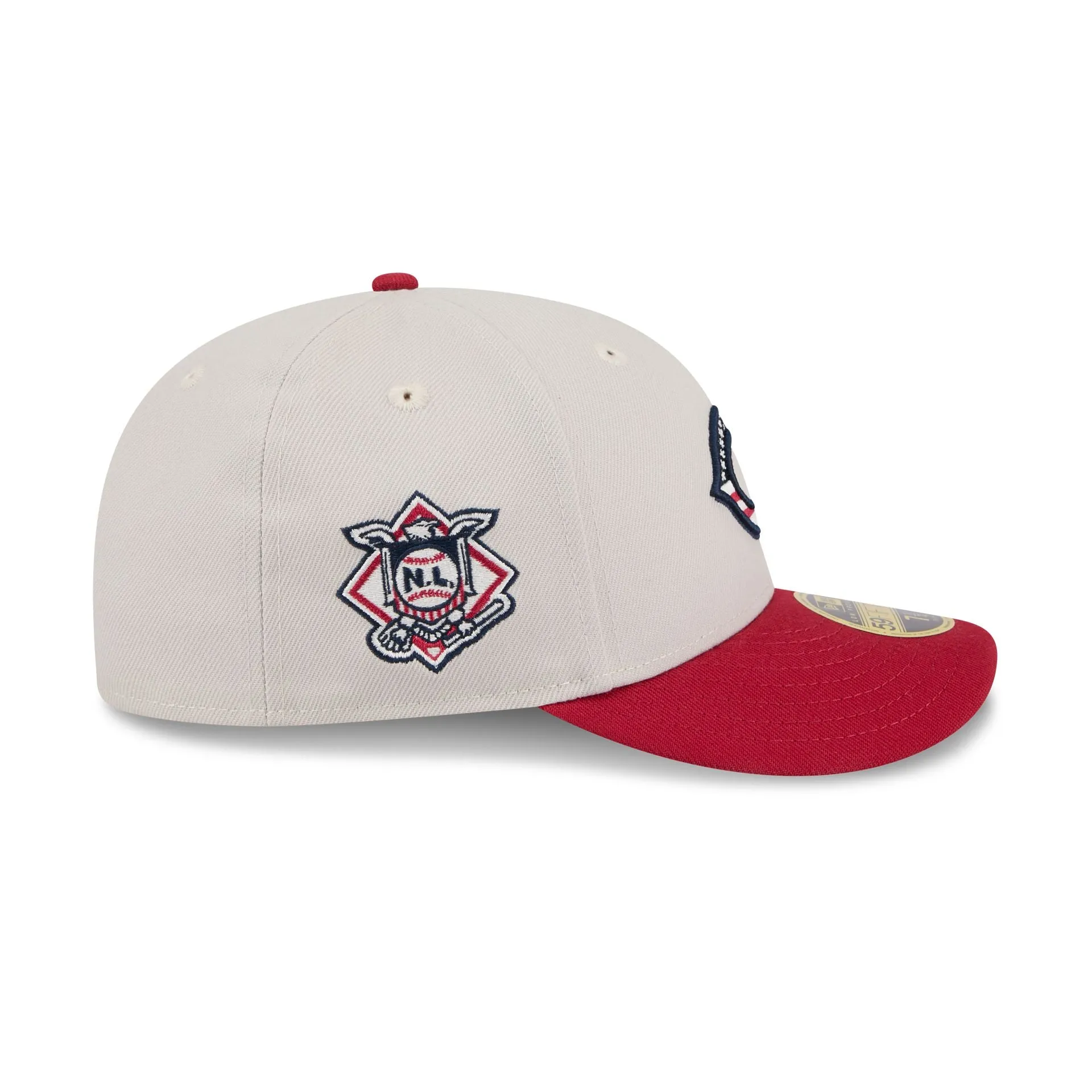 Cincinnati Reds Independence Day 2024 Low Profile 59FIFTY Fitted Hat sold by New Era product image thumbnail 4