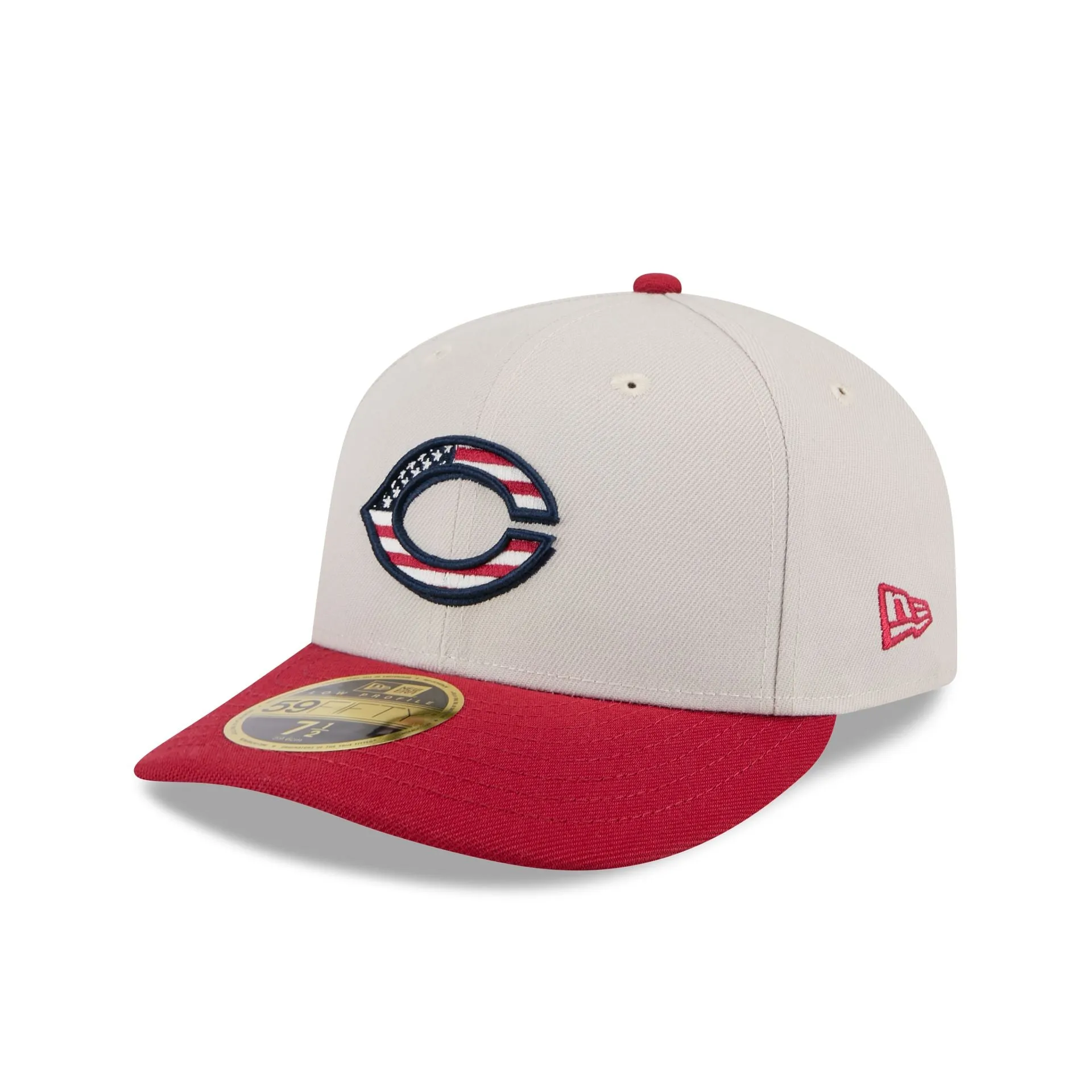 Cincinnati Reds Independence Day 2024 Low Profile 59FIFTY Fitted Hat sold by New Era product image thumbnail 3