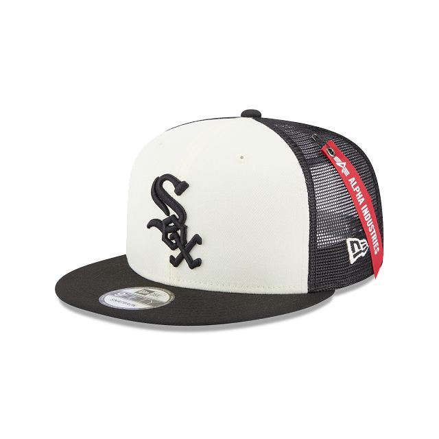 Alpha Industries X Chicago White Sox 9FIFTY Snapback Hat sold by New Era